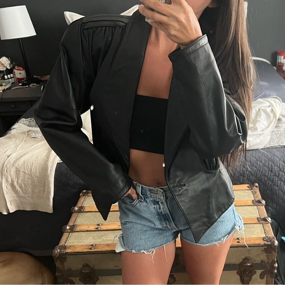 Vintage Real Leather Jacket - Picture 8 of 11